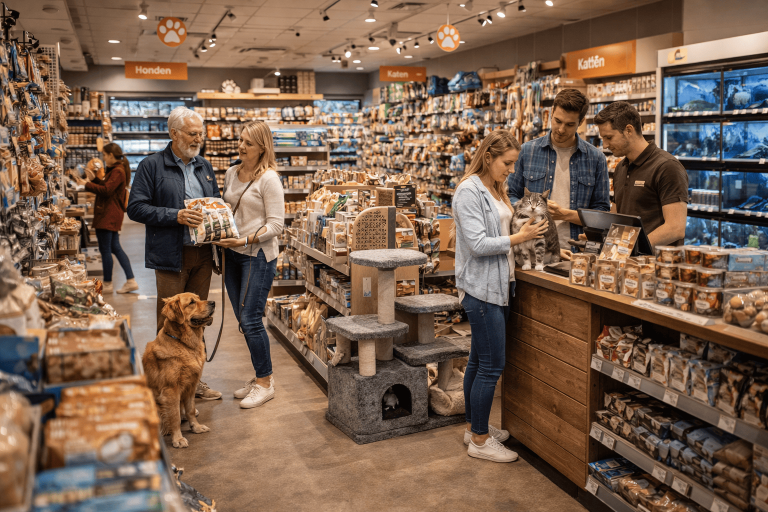 Dierenspeciaalzaak in Maastricht