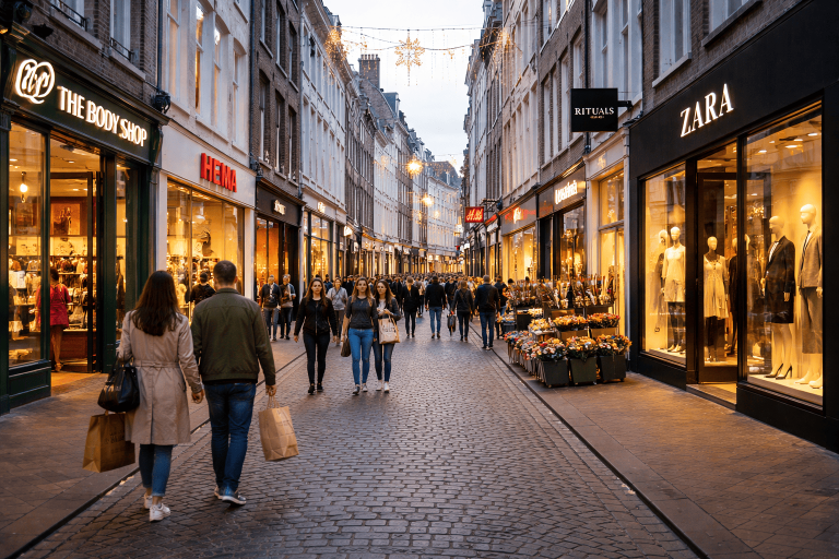Winkelcentrum in Maastricht